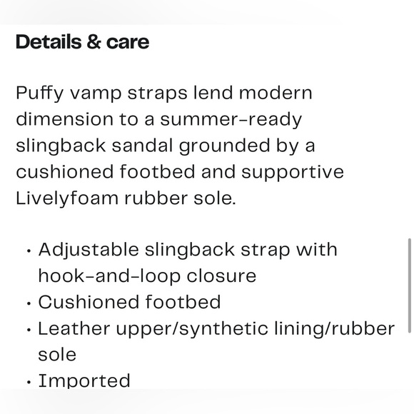 Sorel Viibe Slingback Sandal. Ladies 8. - Picture 6 of 15